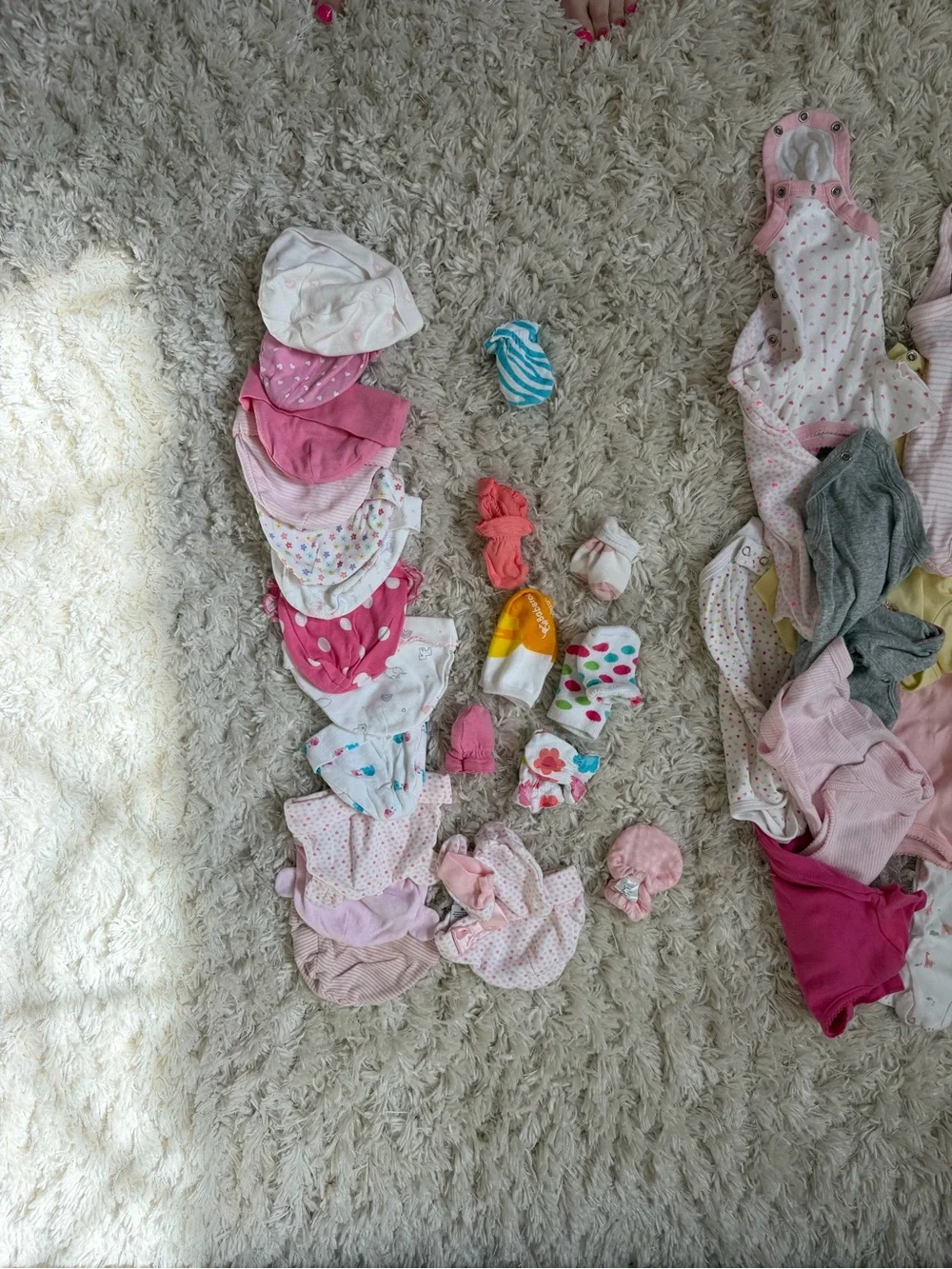 Carters entire newborn